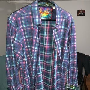 Classic Pattern Robert Graham Dress Shirt